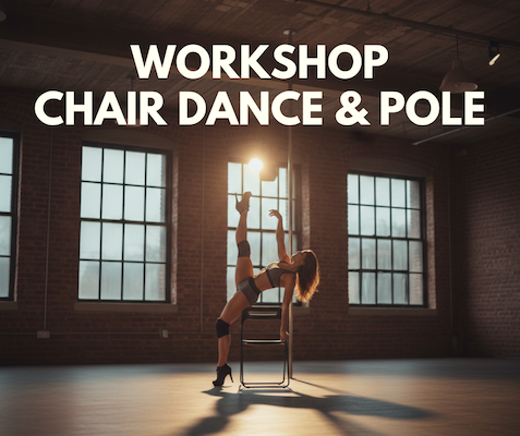 Workshop Chair Dance & Pole - Academia de Pole Dance